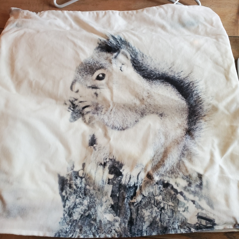 Ikea Squirrel pillow ELDBOMMA COVER